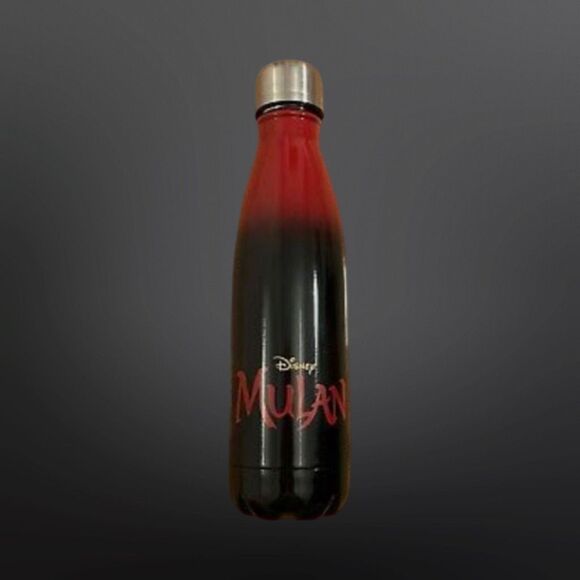 NIB 2019 Exculsive Movie Theater Disney Mulan Promotiomal Metal Bottle - Picture 1 of 4